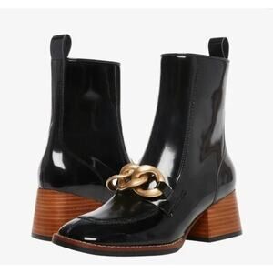 Steve Madden Loreen Fashion Pilgrim Chunky Boots Size 7.5